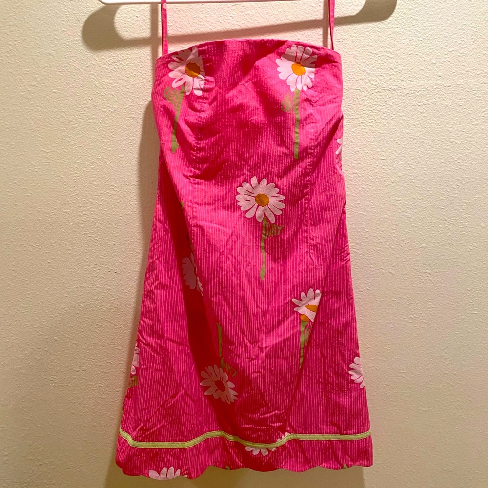 Lilly Pulitzer Floral Dress, Size 12